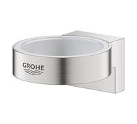 GROHE Porte-verre et porte-savon Selection 41027DC0 supersteel