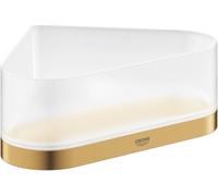Grohe Selection - Receveur de douche avec support, d'angle, brossé Cool Sunrise 41038GN0