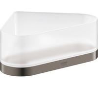 Grohe Selection - Receveur de douche avec support, d'angle, brossé Hard Graphite 41038AL0