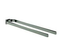 Grohe Selection sèche-serviettes 41059AL0 40 cm, 2 bras, non pivotant, graphite dur brossé
