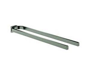 Grohe Selection sèche-serviettes 41059AL0 40 cm, 2 bras, non pivotant, graphite dur brossé