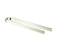 Grohe Selection sèche-serviettes 41059BE0 40 cm, 2 bras, non pivotant, nickelé