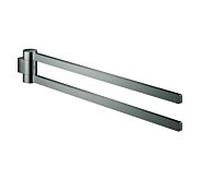 Grohe Selection sèche-serviettes 41063A00 40 cm, 2 bras, pivotant, graphite dur