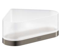 Grohe Selection - Tablette de douche, avec support, d'angle, Hard Graphite brossé 41038AL0