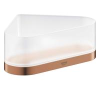 Grohe Selection - Tablette de douche, avec support, d'angle, Warm Sunset brossé 41038DL0