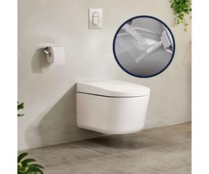 Grohe Sensia - Bidet électronique avec céramique, sans rebord, Triple Vortex, HyperClean, blanc alpin 36507SH0