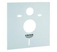 GROHE Set d'isolation phonique WC Rapid SL 37131000 – tapis et 2 manchons caoutchouc