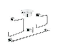 GROHE Set d'accessoires Essentials Cube 40758001, chrome