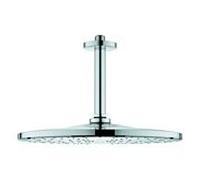 Grohe set de douche de Rainshower chromé , avec évacuation au plafond 14,2 cm, avec limiteur de débit