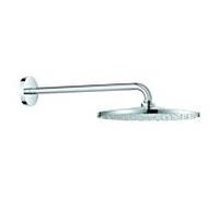 GROHE Douche à effet de pluie Rainshower avec bras 30x30 cm ronde StarLight Chrome 26558000