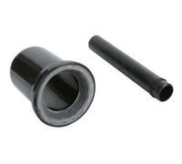 Grohe - Set d'entrée et de sortie pour toilettes, noir 37104K00