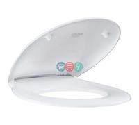 GROHE Siège abattant WC Bau Ceramic, Blanc Alpin, 39492000