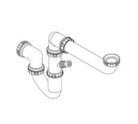 Grohe - Siphon d'évier, plastique 42616000