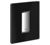 Grohe Skate Cosmo - Bouton de commande, chrome / verre velvet black, noir 38846KS0
