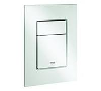 GROHE Bouton de chasse d'eau Skate Cosmopolitan S - Double touche - Blanc alpin 37535SH0