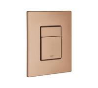 GROHE Skate Cosmopolitan, plaque de commande WC 2 volumes, 15x20cm | Double Chasse, Taille 156 x 197 mm, Installation Verticale ou Horizontale, Finition LongLife, pour Réservoirs GD2