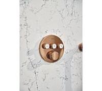 Grohe Smartcontrol 29121DA0 coucher de soleil chaud, rond, thermostat dissimulé, 3 vannes d'arrêt