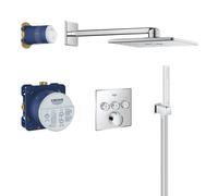 GROHE Ensemble de douche encastré SmartControl 34712000 StarLight Chrome