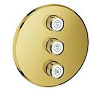 GROHE Télécommande encastrée Grohtherm SmartControl 3 voies Cool Sunrise 29122GL0