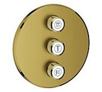 Grohe Smartcontrol garniture 29122GN0 cool sunrise brossé, rond, vanne cachée 3 voies