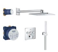 GROHE Ensemble de douche encastré SmartControl 34712000 StarLight Chrome