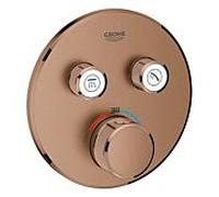 GROHE Mitigeur thermostatique encastré bain-douche SmartControl 29119DL0 Warm Sunset brossé