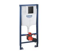 Grohe Solido Bâti-support H: 113 cm, avec plaque de déclenchement, pour cuvette murale, 38811KF0,