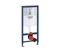 Grohe Solido Bâti-support H: 113 cm, avec plaque de déclenchement, pour cuvette suspendue, 38728001,