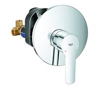 GROHE Start 32590002 Mitigeur de douche à levier unique pour installation encastrée, montage mural, finition chromée