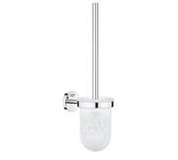 Grohe QuickFix Start Cosmopolitan - Brosse de toilette avec support mural, verre/chrome 41169000