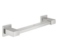 GROHE Start Cube Barre d'Appui, Fixations Cachées, Fixation avec vis Incluses, 354 mm, Métal, Supersteel, 41094DC0