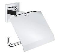 Grohe start Cube porte-rouleau de papier toilette 41102000 chromé, avec couvercle