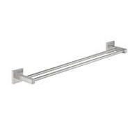 GROHE Porte-serviettes double QuickFix Start Cube 41104DC0 Supersteel
