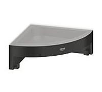 Grohe QuickFix Start Cube - Tablette d'angle, noir mat 411062430