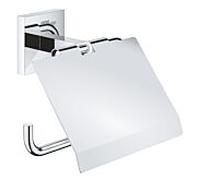 Grohe start Cube porte-rouleau de papier toilette 41102000 chromé, avec couvercle