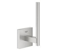 GROHE Porte-papier toilette Start Cube 40979DC0, fixations cachées, Supersteel