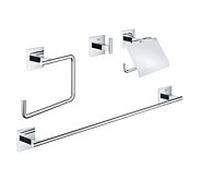 Grohe start Cube Salle de bains -set 4 in 2000 41115000 chrome, Salle de bains set d'accessoires
