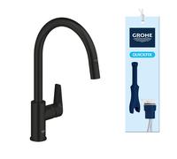 Grohe Start Edge mitigeur de cuisine sur pied noir 305502430