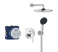 GROHE Ensemble de douche encastré Start 25292000 avec douche pluie Chrome