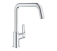 Grohe start mitigeur de cuisine chromé , bec haut