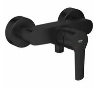 GROHE Mitigeur de douche Start 322792432 - Monocommande, montage mural apparent, noir mat