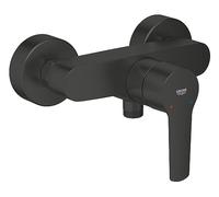 GROHE Mitigeur de douche Start 322792432 - Monocommande, montage mural apparent, noir mat