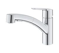 Grohe - START Mitigeur monocommande pour évier, avec douchette extractible 2 Jets, Chrome(30531001)