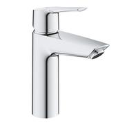 Grohe Start Mitigeur monocommandé pour lavabo M-Size, portée 121mm, avec vidage Push-open, 24204002, Couleur: chrome