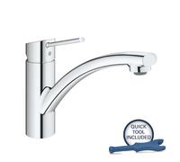 Mitigeur évier - bec bas GROHE QuickFix - SWIFT