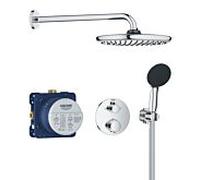 Grohe Système de douche thermostatique Precision 34883000 encastré avec Vitalio Start 250, chromé