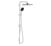 Grohe, Système de douche, Vitalio Comfort 250 Flex Duschsystem mit Umstellung, Reno-Set, Länge 620mm, wassersparend, chrom