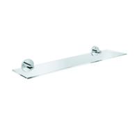 GROHE Étagère en verre Essentials 40799001 53 cm fixation dissimulée chromé