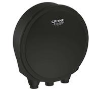 Grohe Talentofill - Rosace pour bonde de baignoire et trop-plein avec remplissage, noir mat 199522430