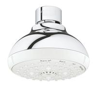 Grohe Tempesta 100 Systèmes Pommeau de Douche , 4 Types de Jet Chromé , 27606001,